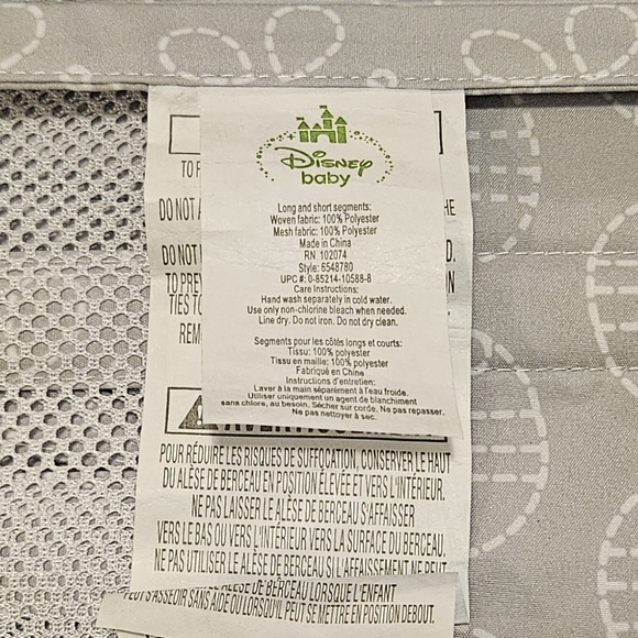 NWOT Disney Baby Winnie The Pooh Together Forever Crib Sheets - Picture 2 of 2